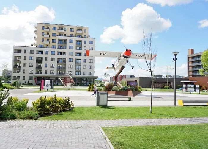 Daire Relaxing Coresi Mall Studio Free Parking Braşov