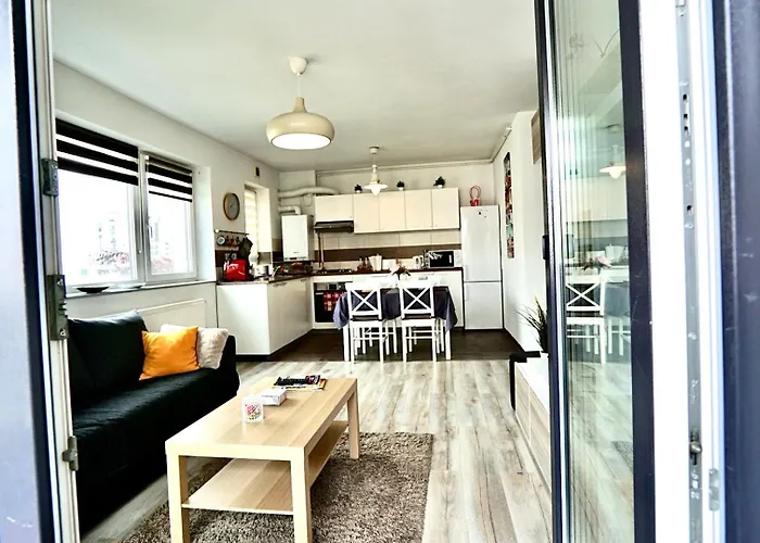 Relaxing Coresi Mall Studio Free Parking *